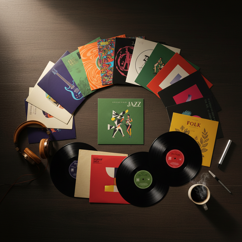 Vinyl, Cassettes and CD’s