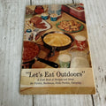 1950s promotional recipe booklet titled "Let's Eat Outdoors"