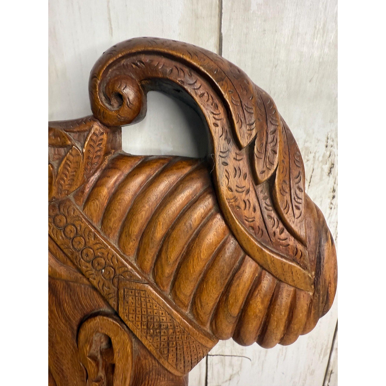 Wood Carving Wall Hanging of Shah Jahan