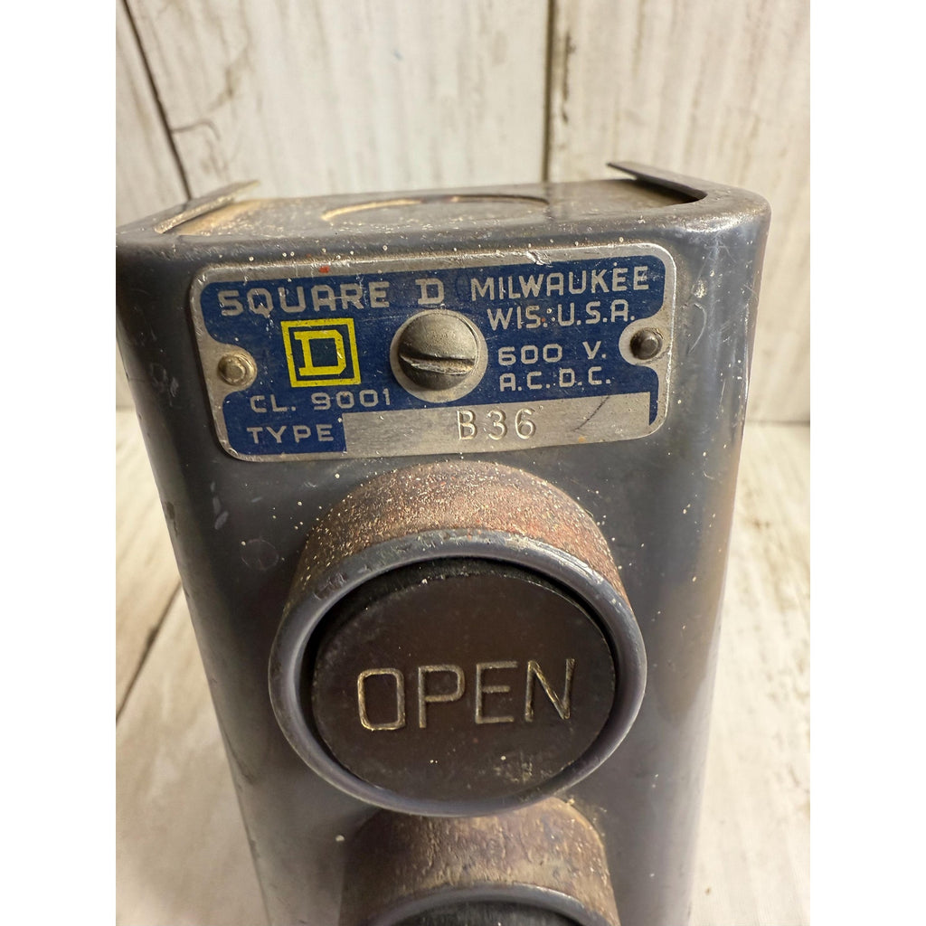 Square D Push Button Control - Untested, see info