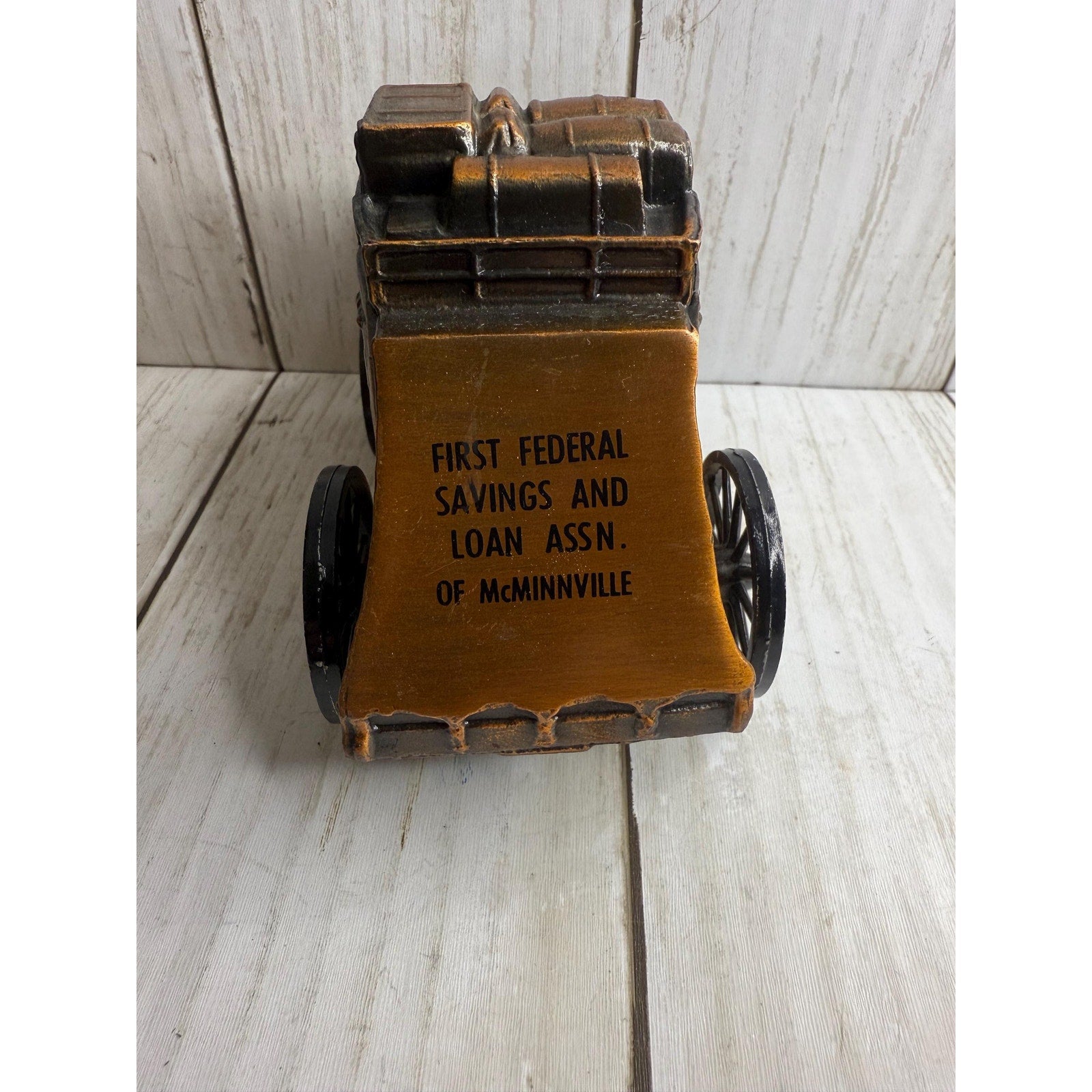 Banthrico Inc Carriage coin Bank, Made in Chicago