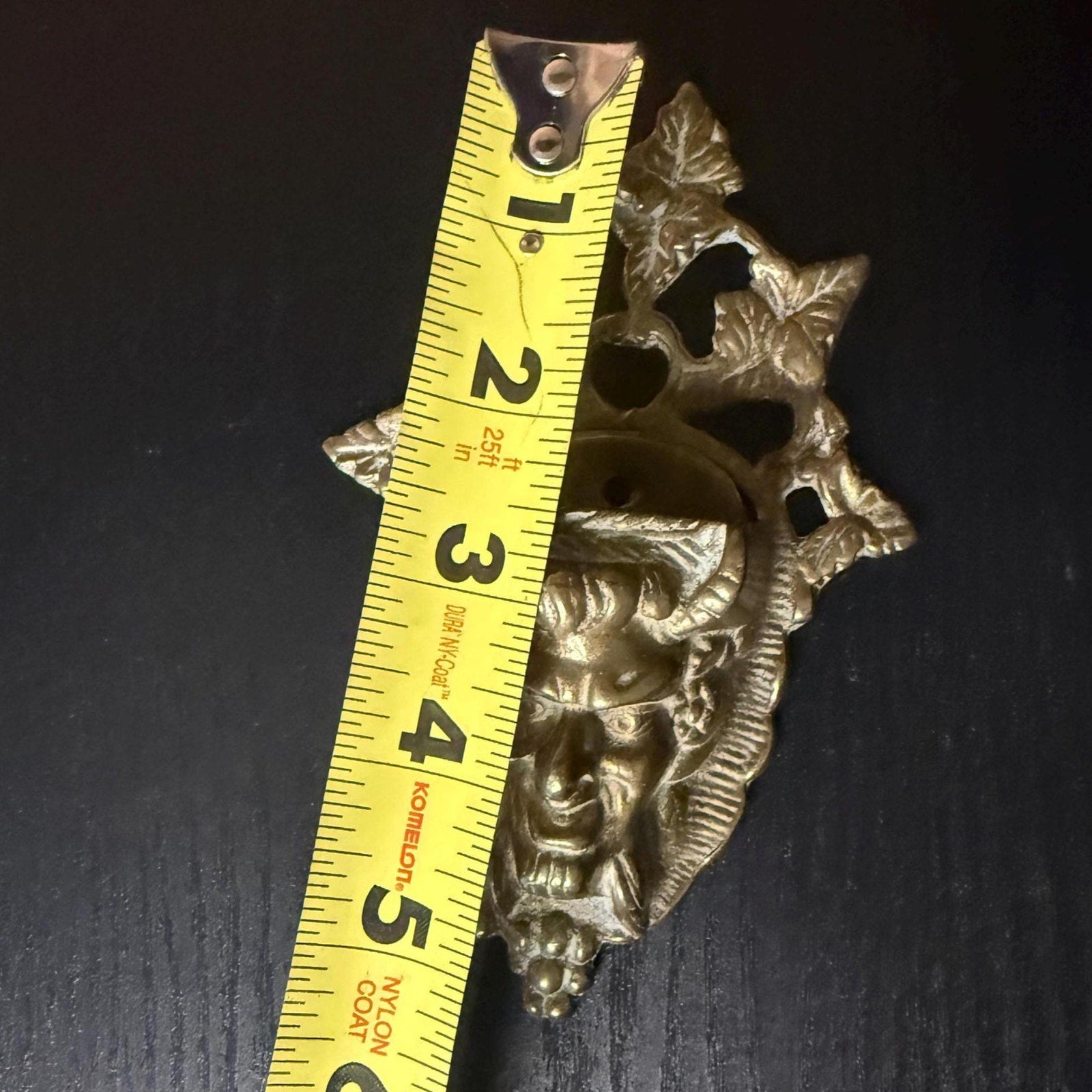 1900s Brass Devil/Satyr/Bacchus Cigarette/Match Safe