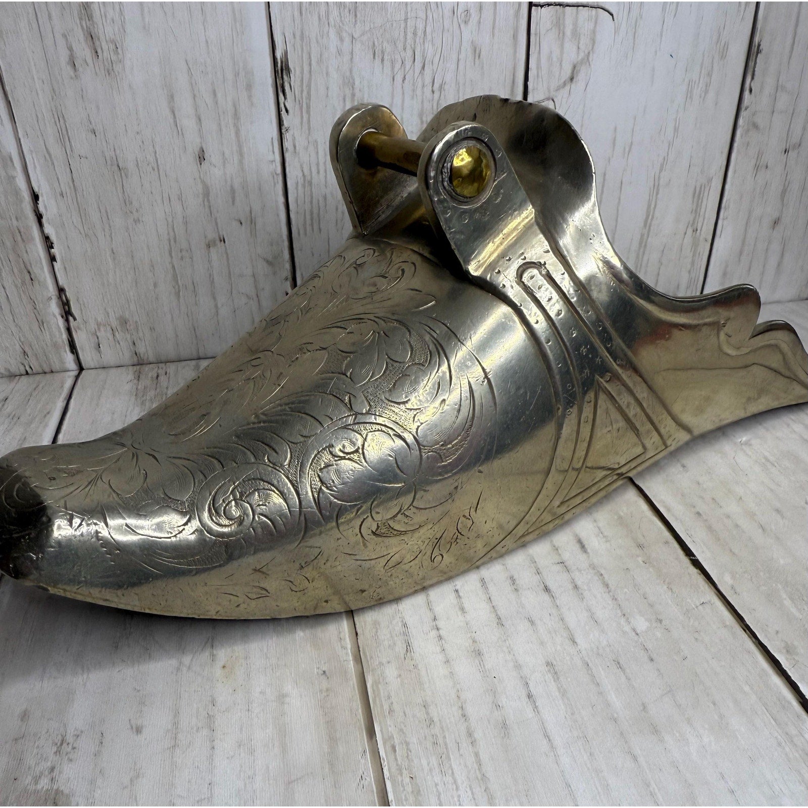 Antique Spanish Bronze Stirrup