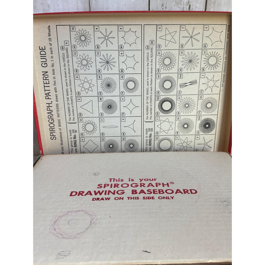 Kenner Spirograph No. 401 with Red Tray