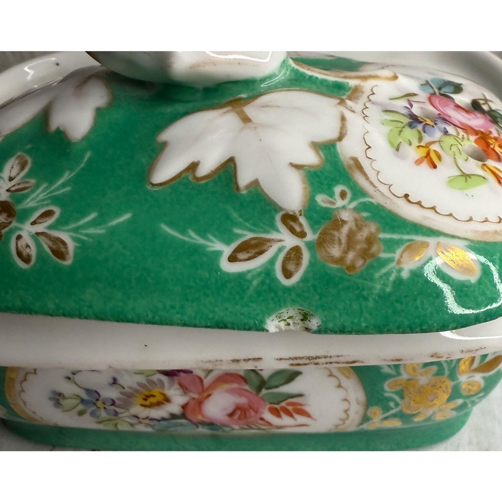 Porcelain Toothbrush Holder and Soap Dish