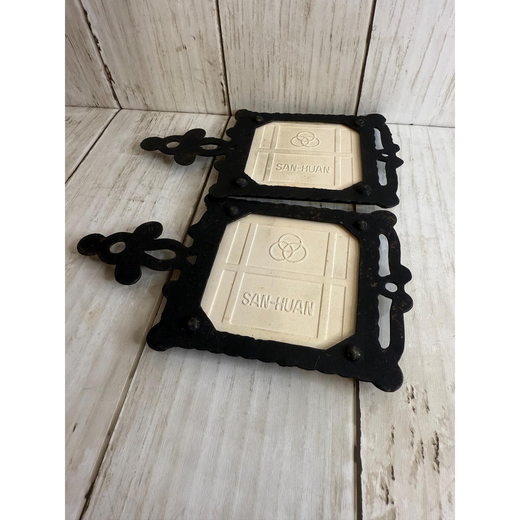 Small Antique Car Wall Plaques Trivets