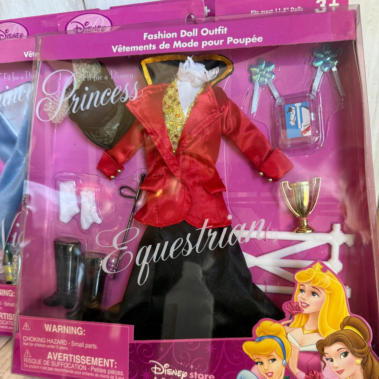 2 Pair Disney Store Exclusive Princess Outfits