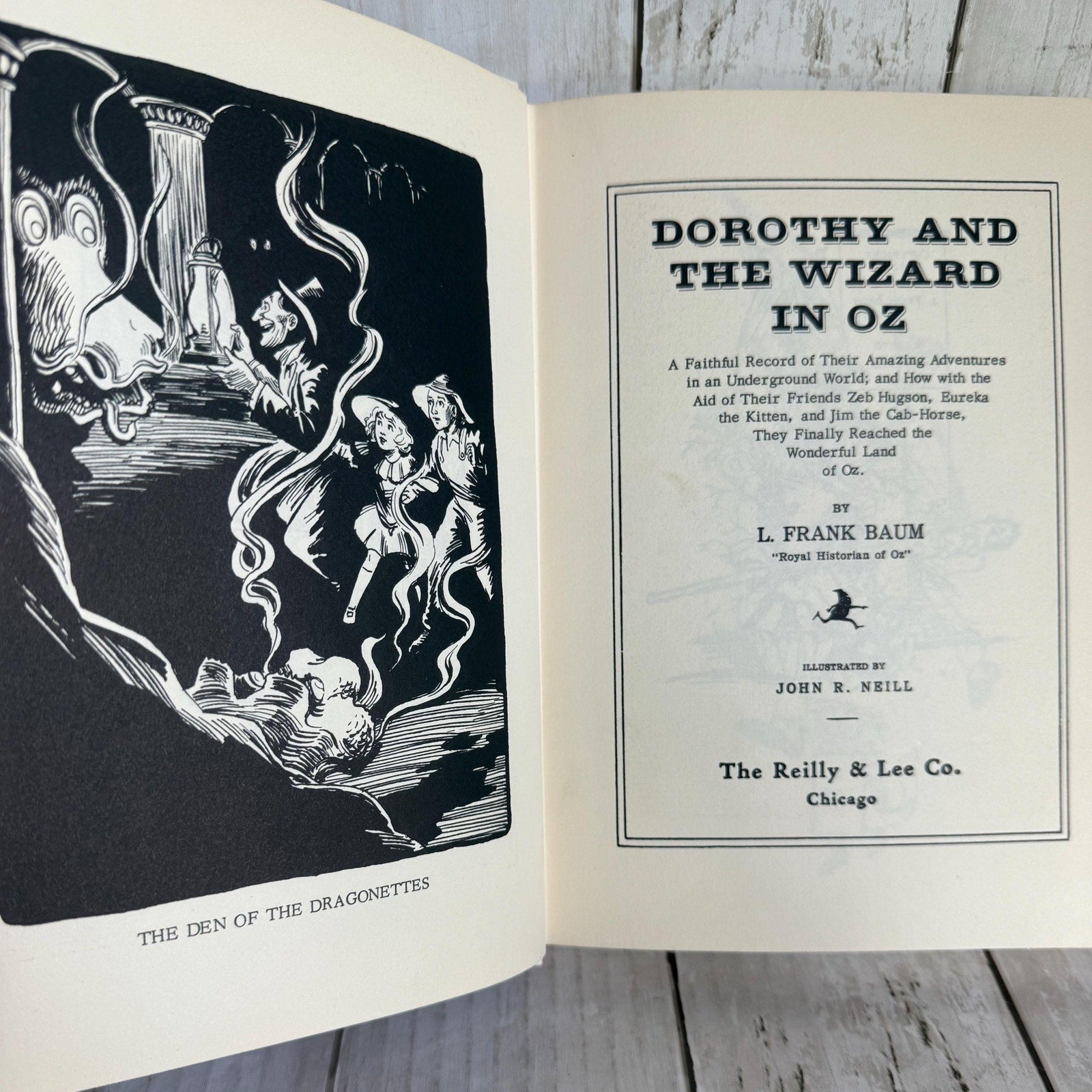 Dorothy and the Wizard of Oz by L. Frank Baum, Illustrated by John R. Neill