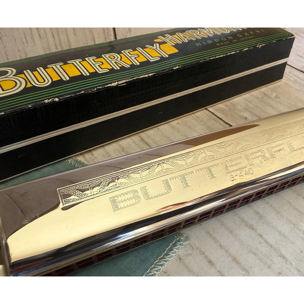 Rare Butterfly Harmonica - Nippon Gakki 24 Hole