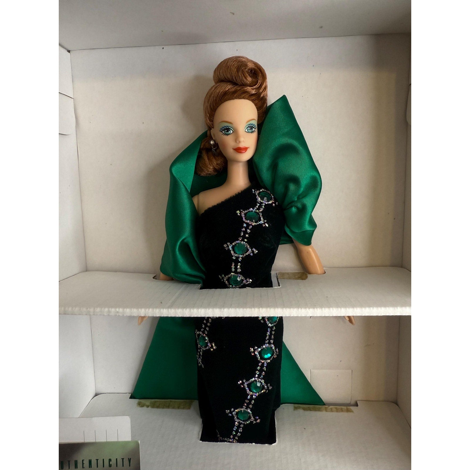 Emerald Embers Barbie Designed by Bob Mackie - see info
