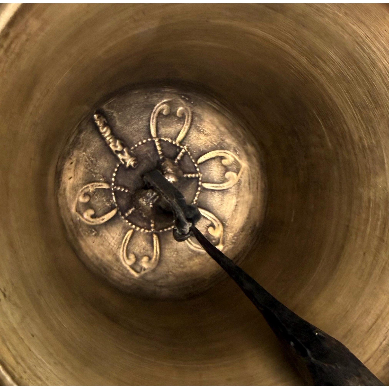 Brass Buddhist Temple Meditation Bell
