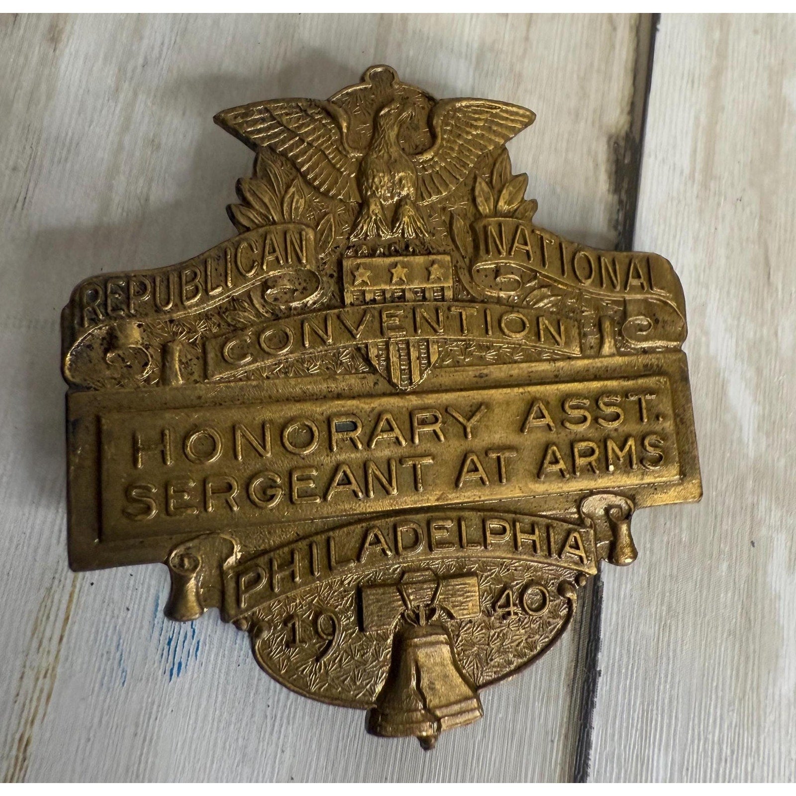 1940 RNC Sergeant at Arms Badge