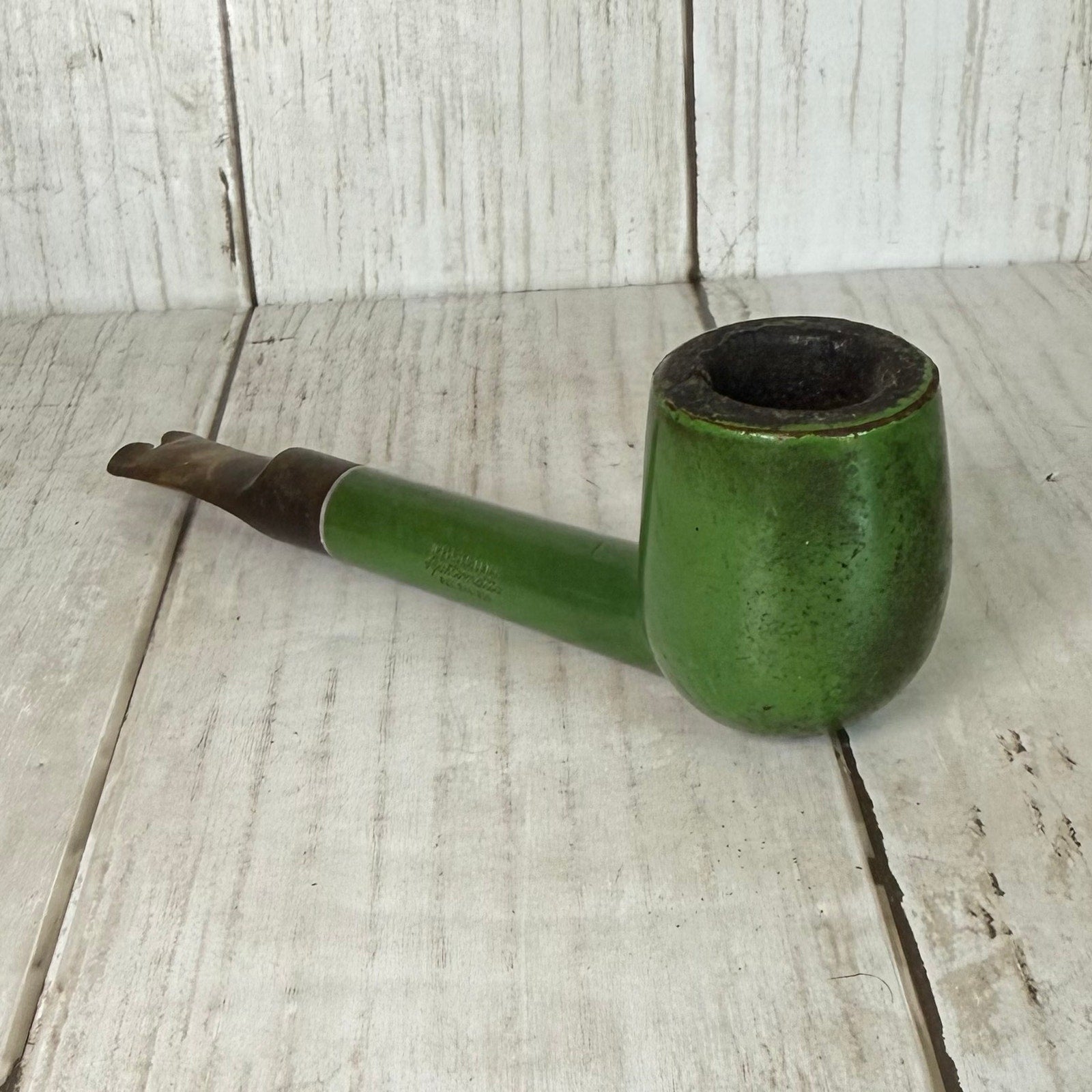 Dr. Grabow Green Color Imported Briar Ajustomatic Pipe