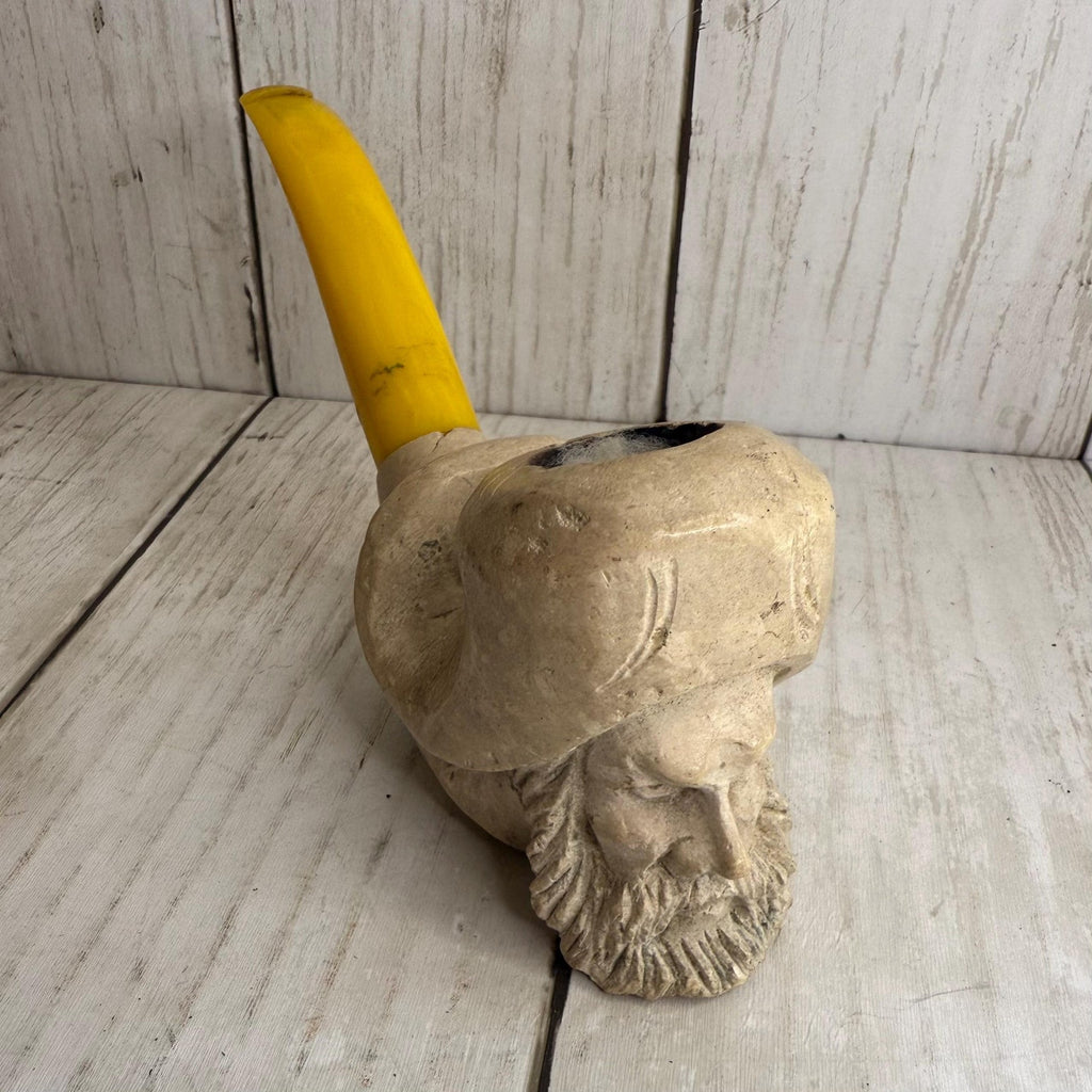 Meerschaum Carved Sailor Pipe