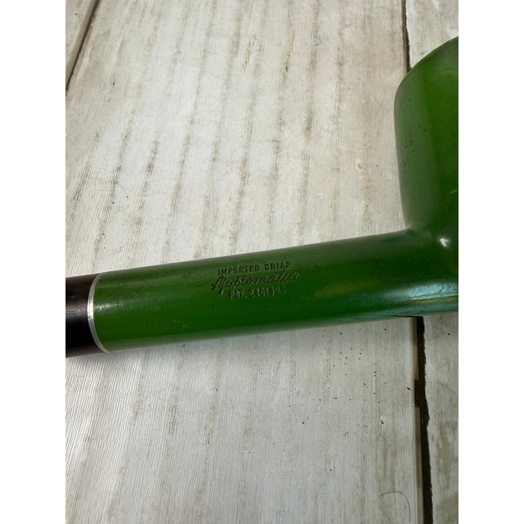 Dr. Grabow Green Color Imported Briar Ajustomatic Pipe