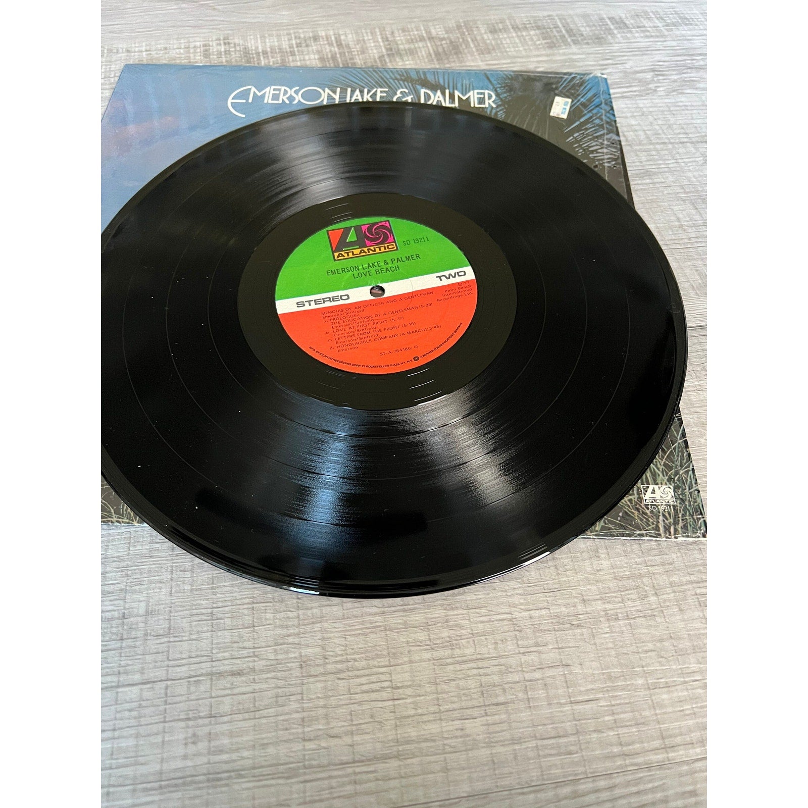 Emerson Lake and Palmer Love Beach Vinyl LP