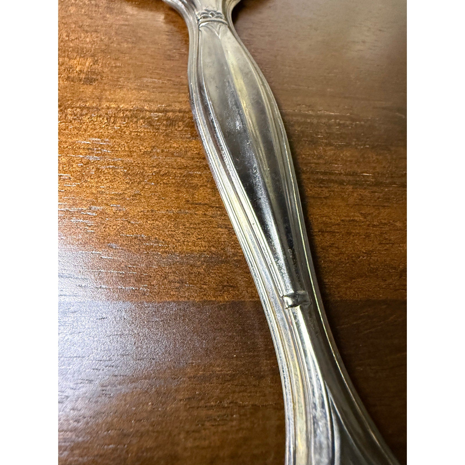 Mid-Century Hollywood Regency Style Hand Mirror