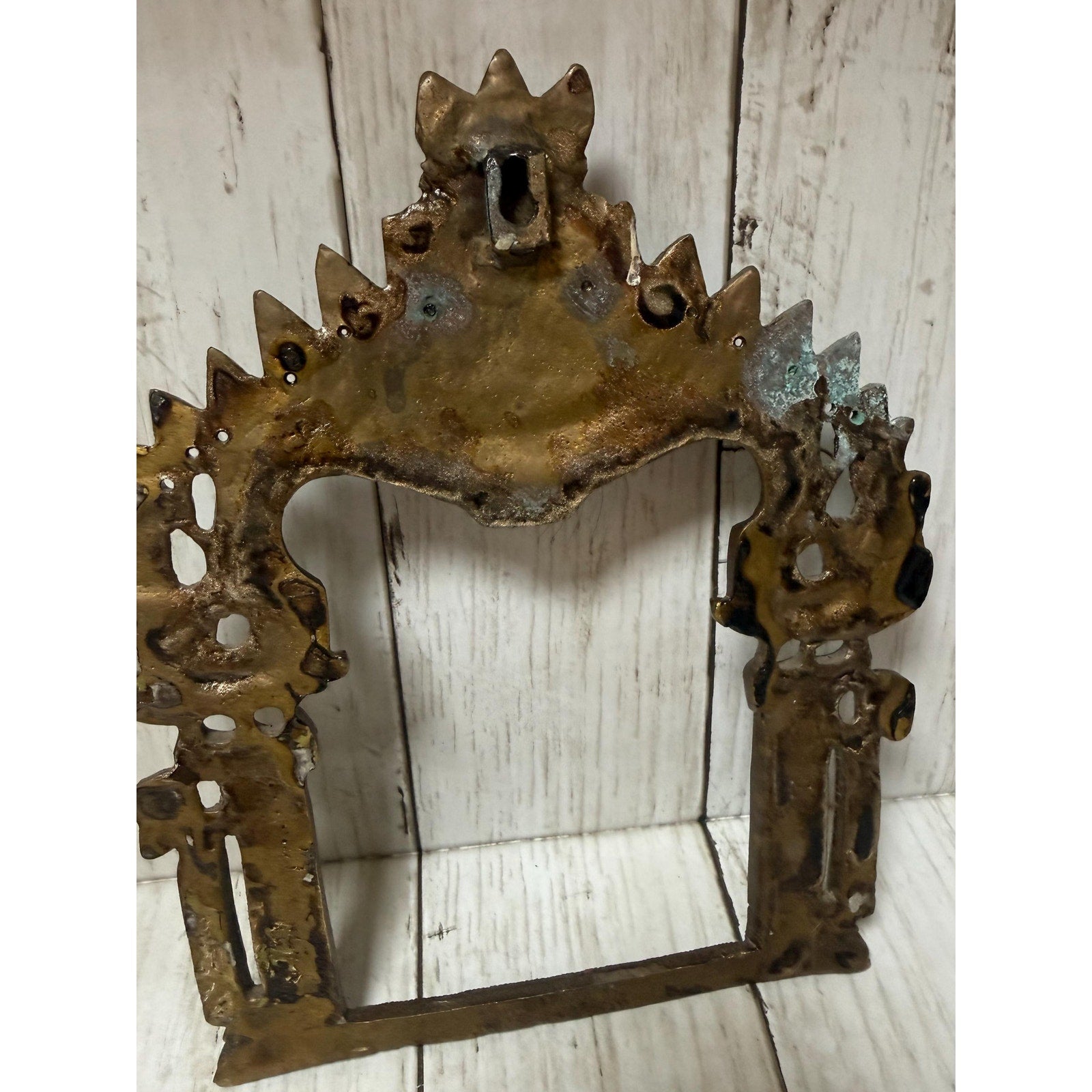 Kirtimukha Prabhavali Brass Wall Hanging