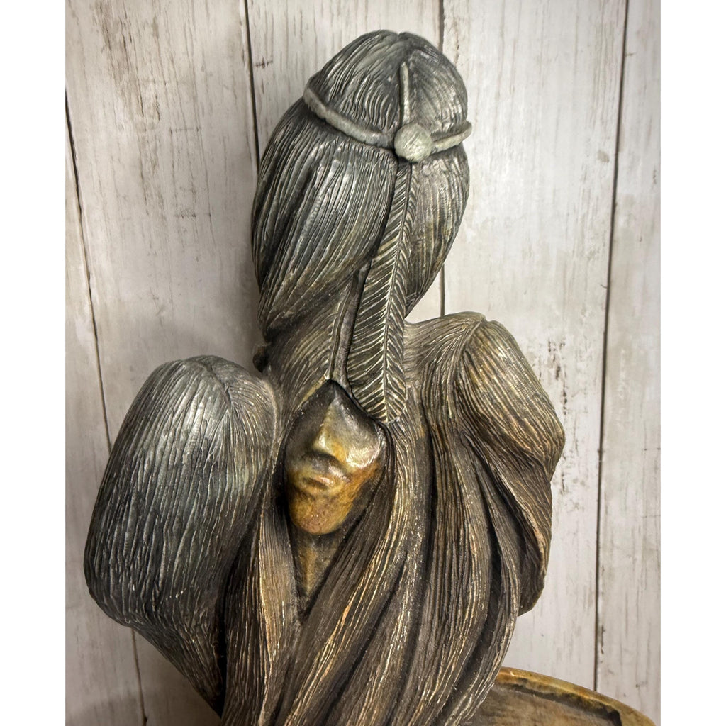 Law by Wayne Ronald Sky Soapstone Carving