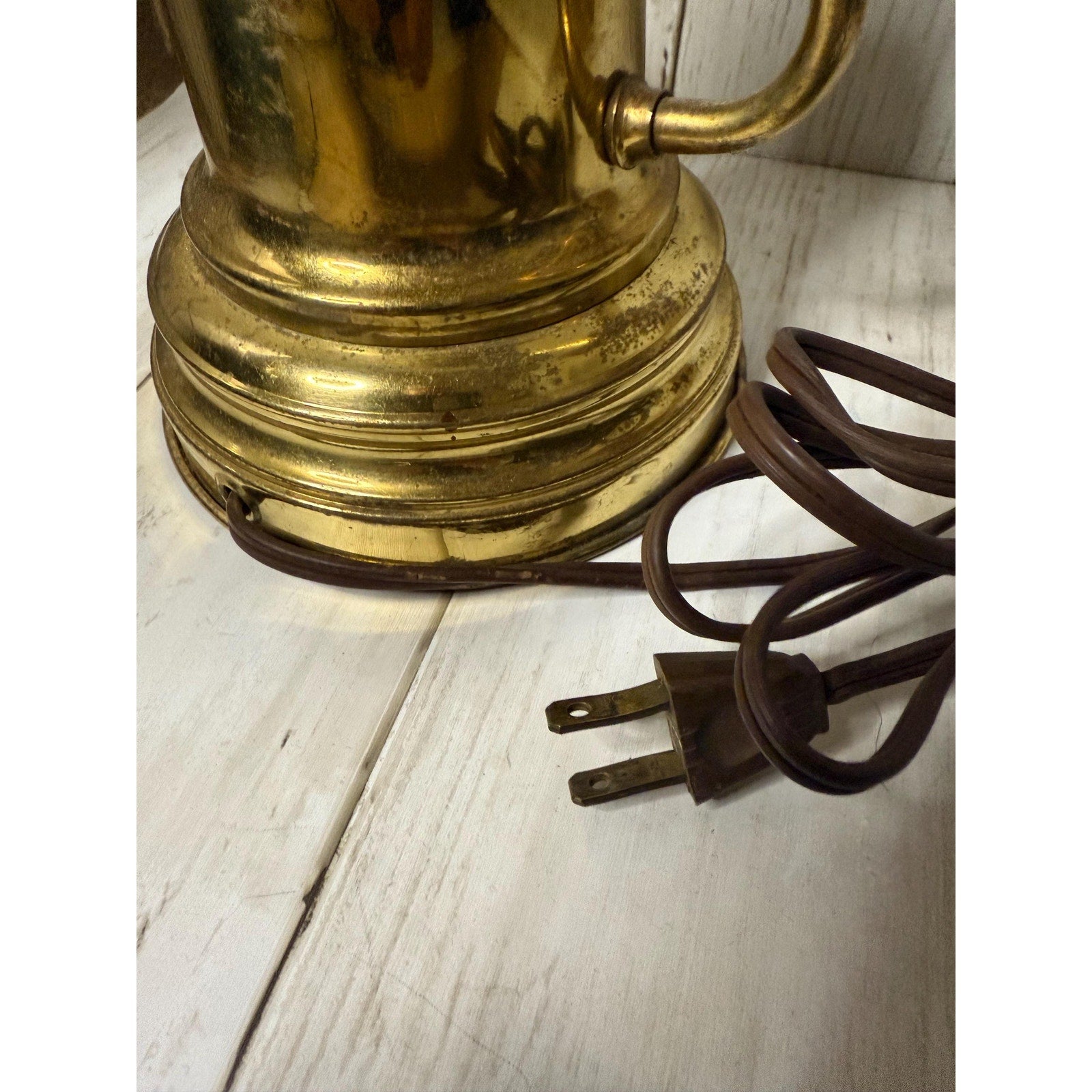Copper Tea Kettle Lamp