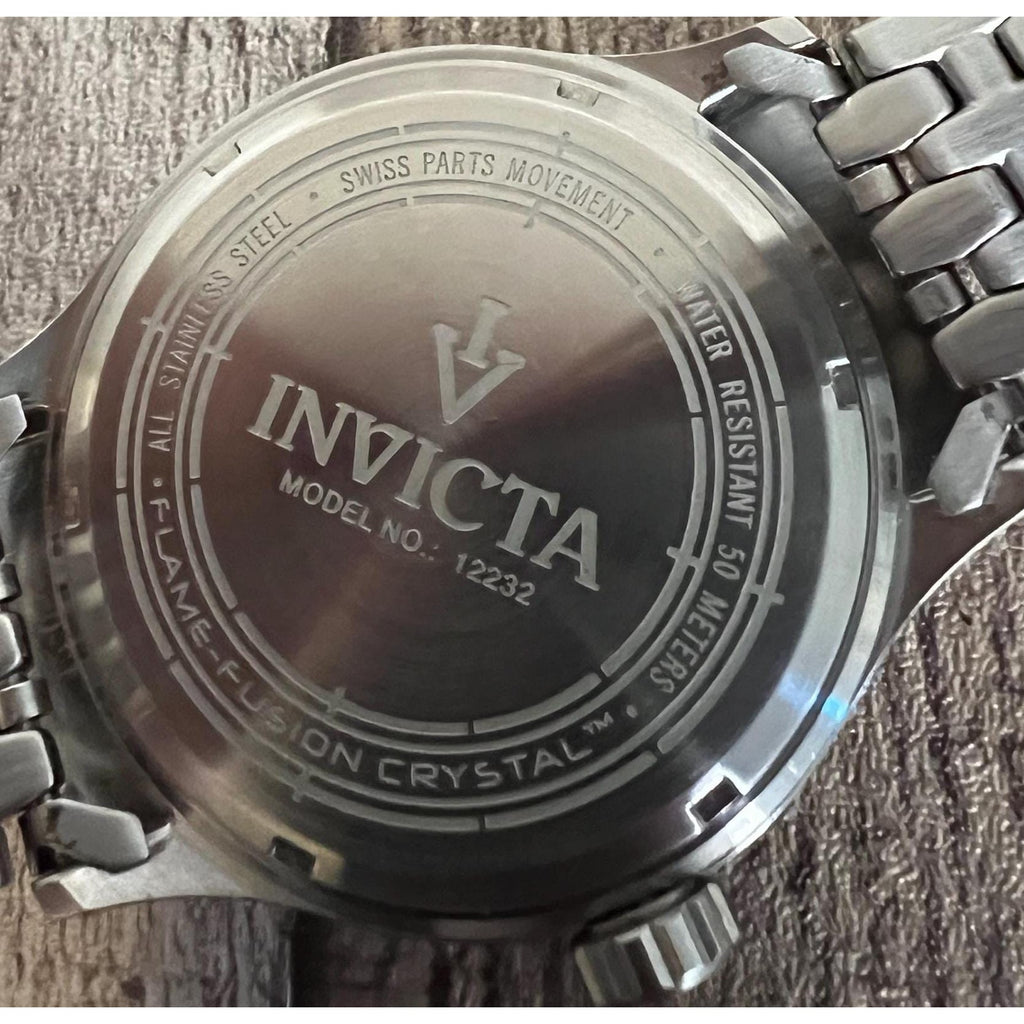 Invicta 12232 Vintage Silver Dial Stainless Steel Men’s Watch