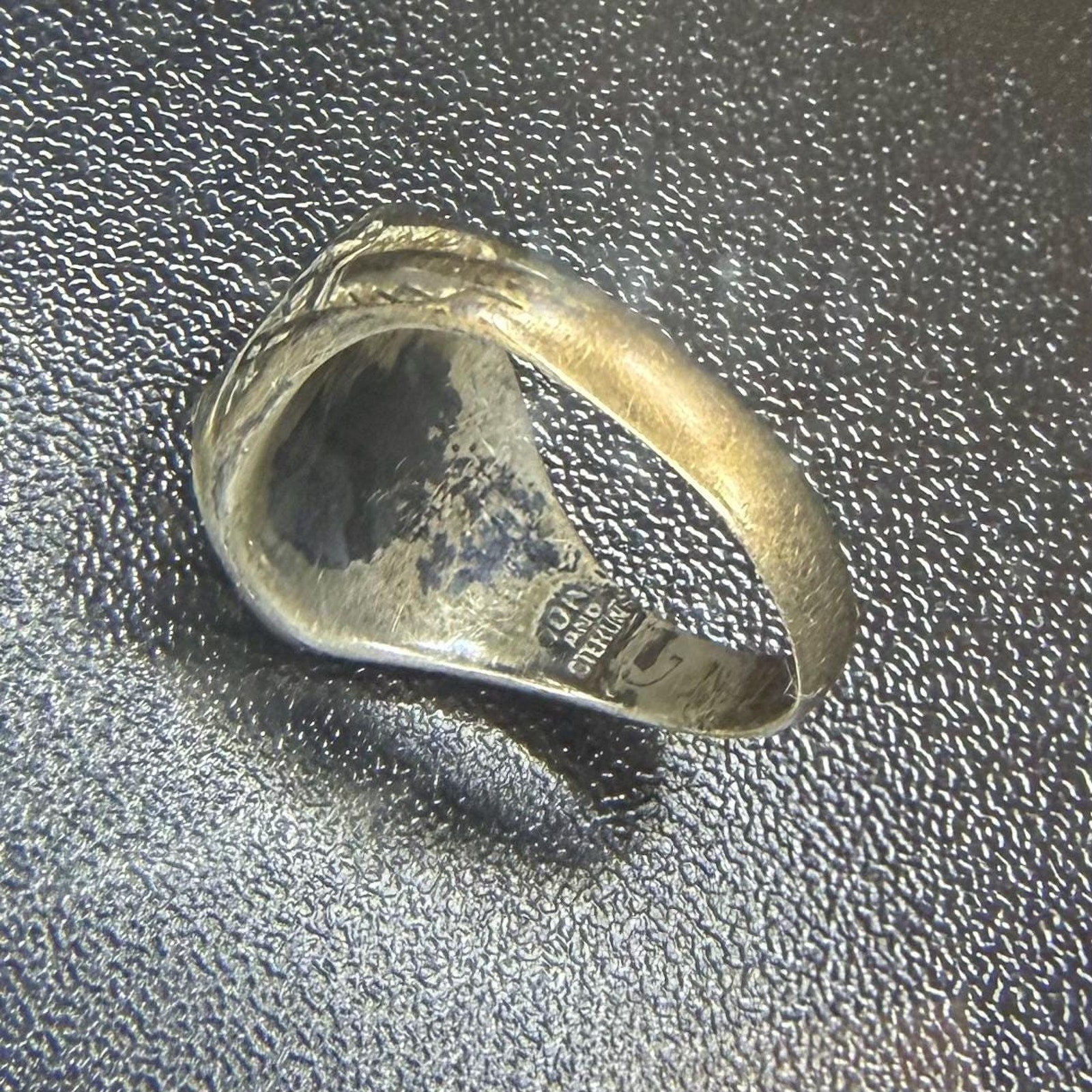 1934 Herff Jones 10k and Sterling Class Ring Size 7.5