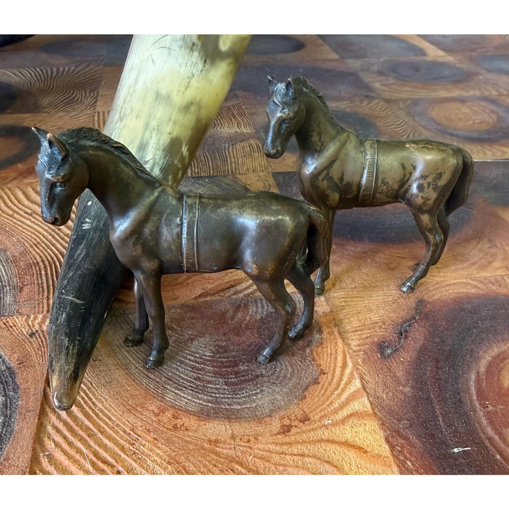 Pair of Jennings Brother Horse Figurines