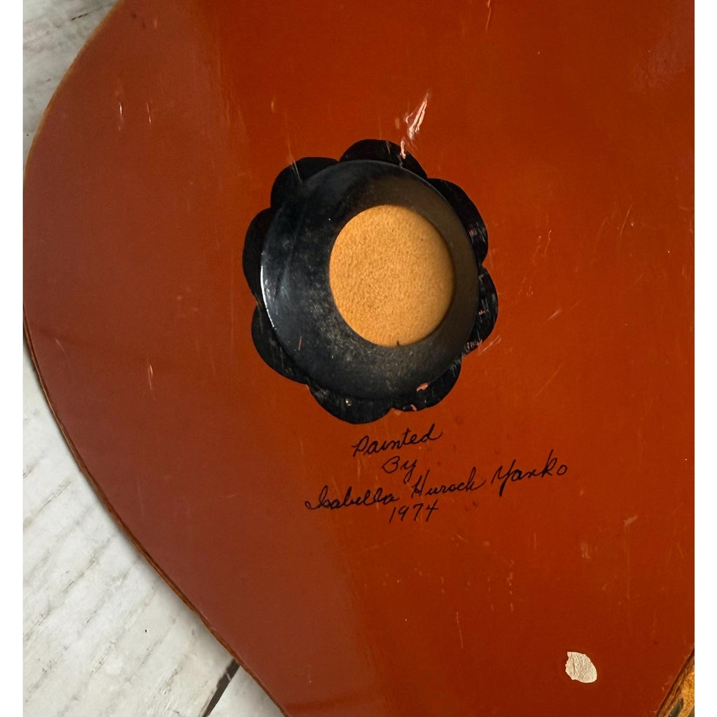 Vintage Hand-painted Fireplace Bellows