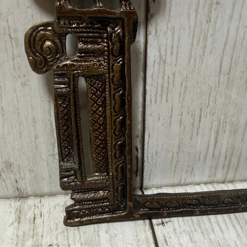 Kirtimukha Prabhavali Brass Wall Hanging