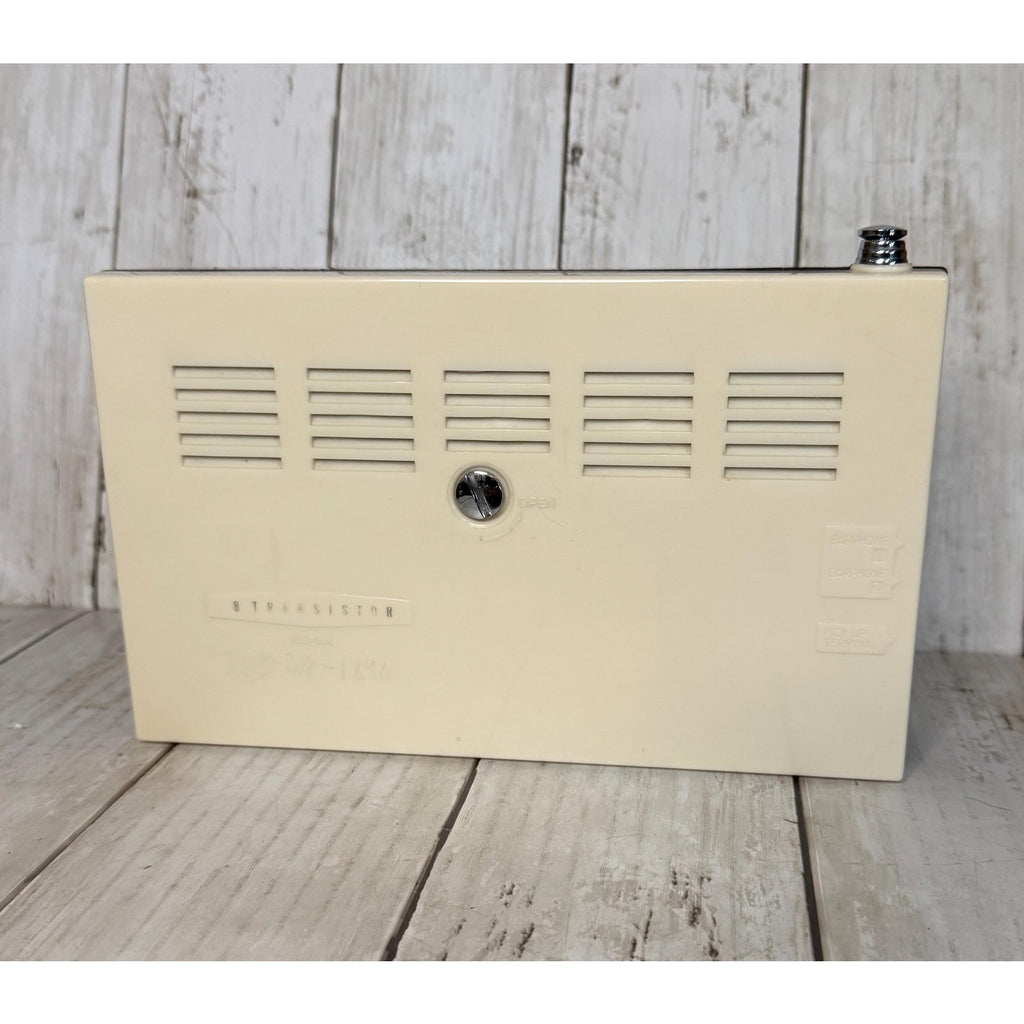 Morse Transistor Radio with Leather Case
