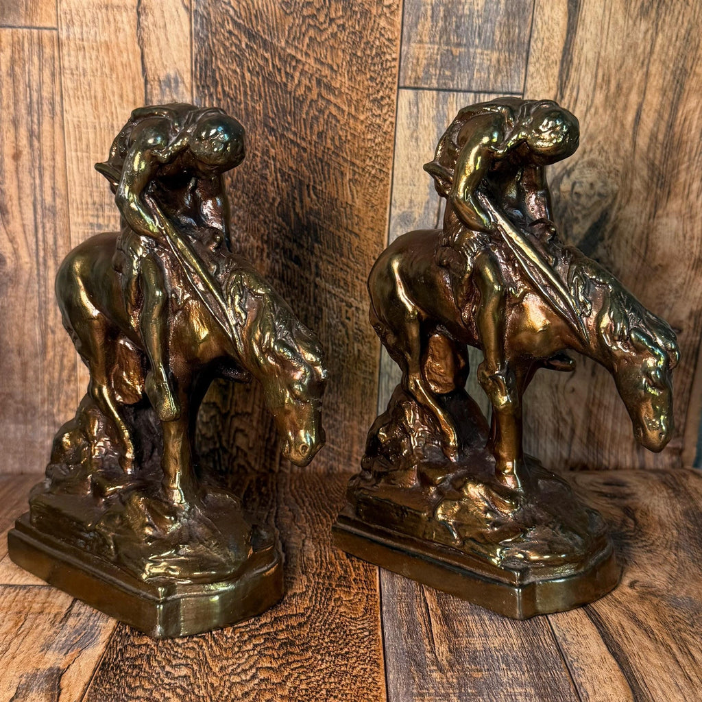 End of the Trail Bookends