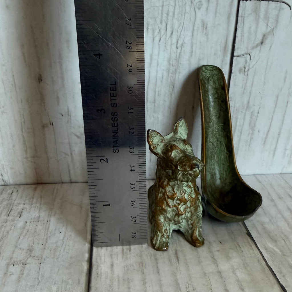 Scotty Dog Scottish Terrier Pipe Stand As Is