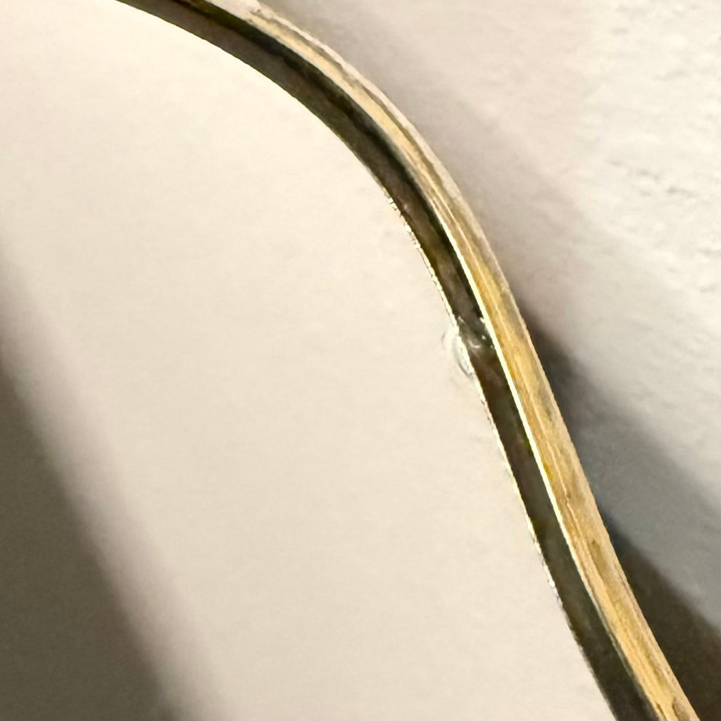 Mid-Century Hollywood Regency Style Hand Mirror