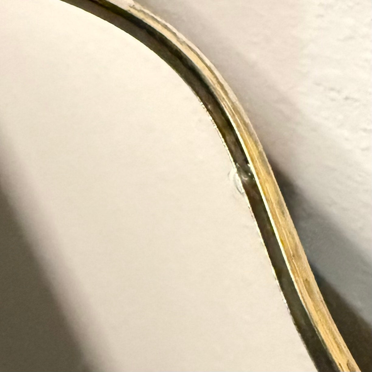 Mid-Century Hollywood Regency Style Hand Mirror