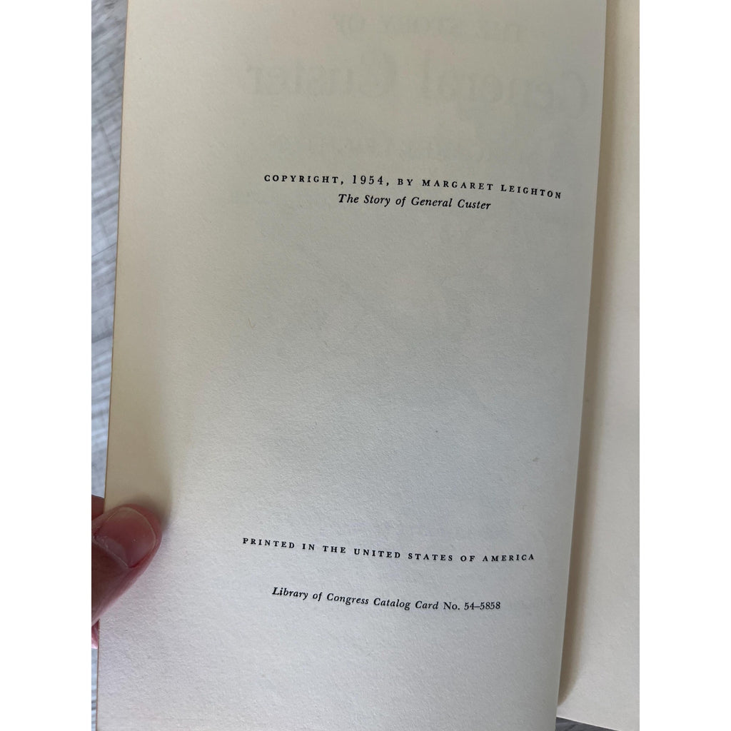 The Story of General Custer by Margaret Leighton