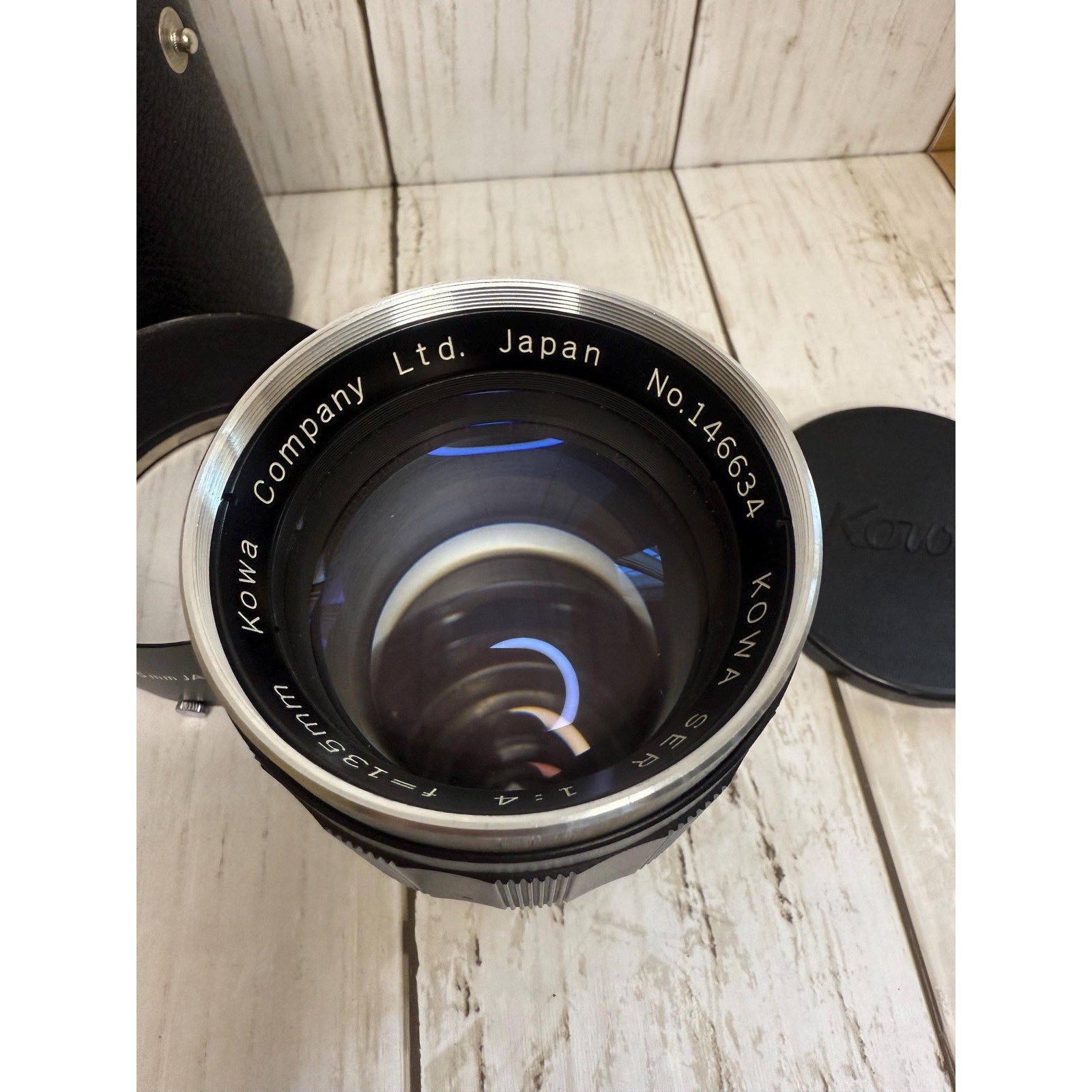 Vintage Kowa SER f/4.0 135mm Camera Lens Made in Japan No. 146634