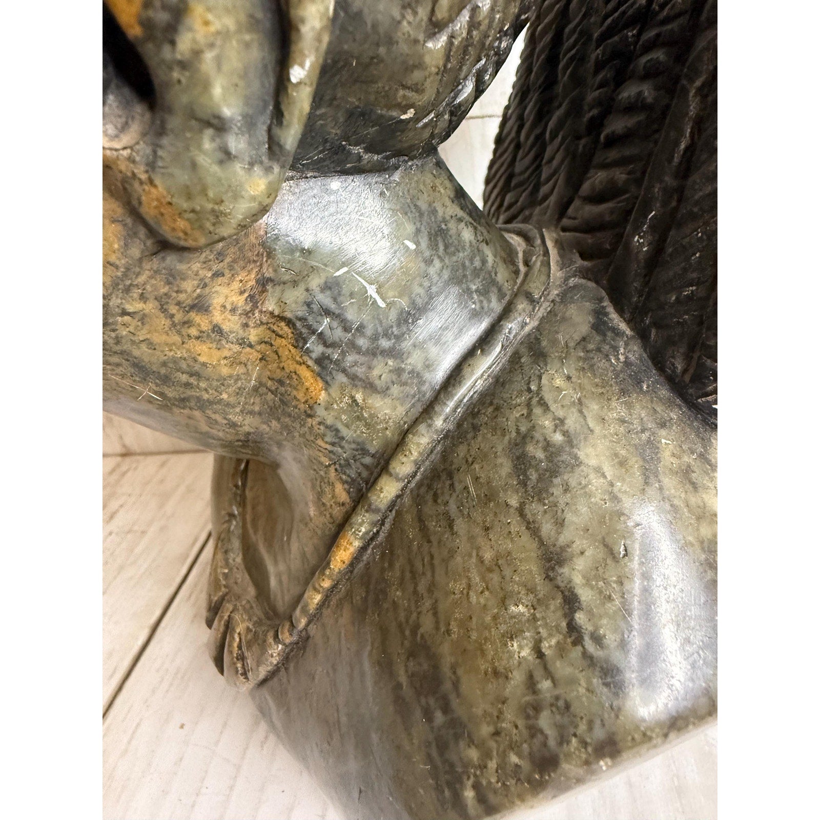 Shona Tribe Serpentine Head w/ COA