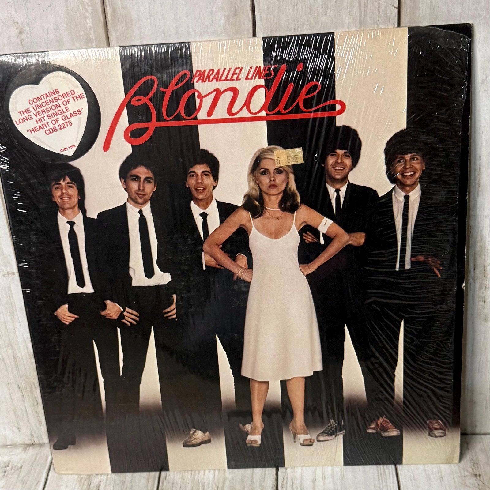 Vintage Blondie Parallel Lines Vinyl Record