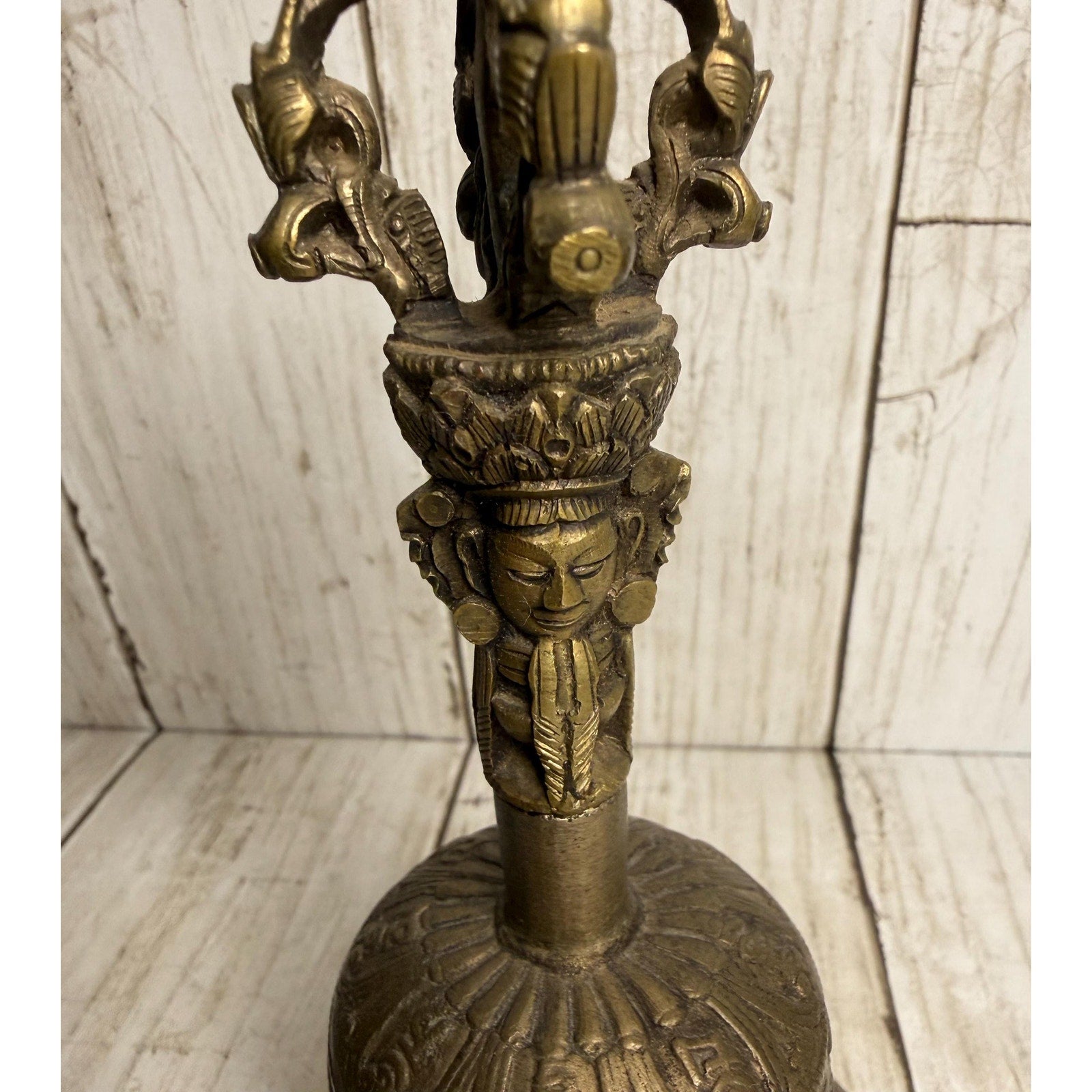 Brass Buddhist Temple Meditation Bell