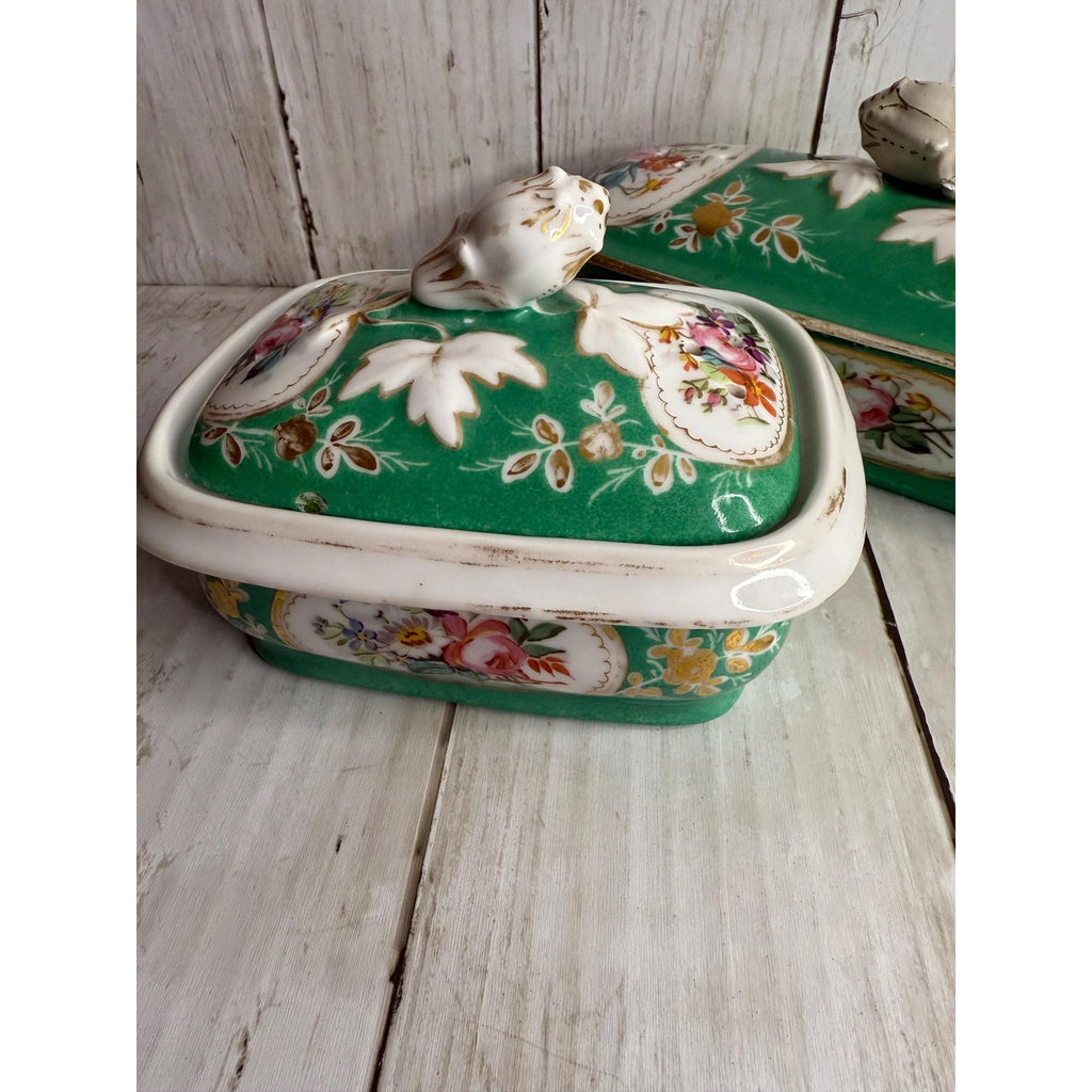 Porcelain Toothbrush Holder and Soap Dish