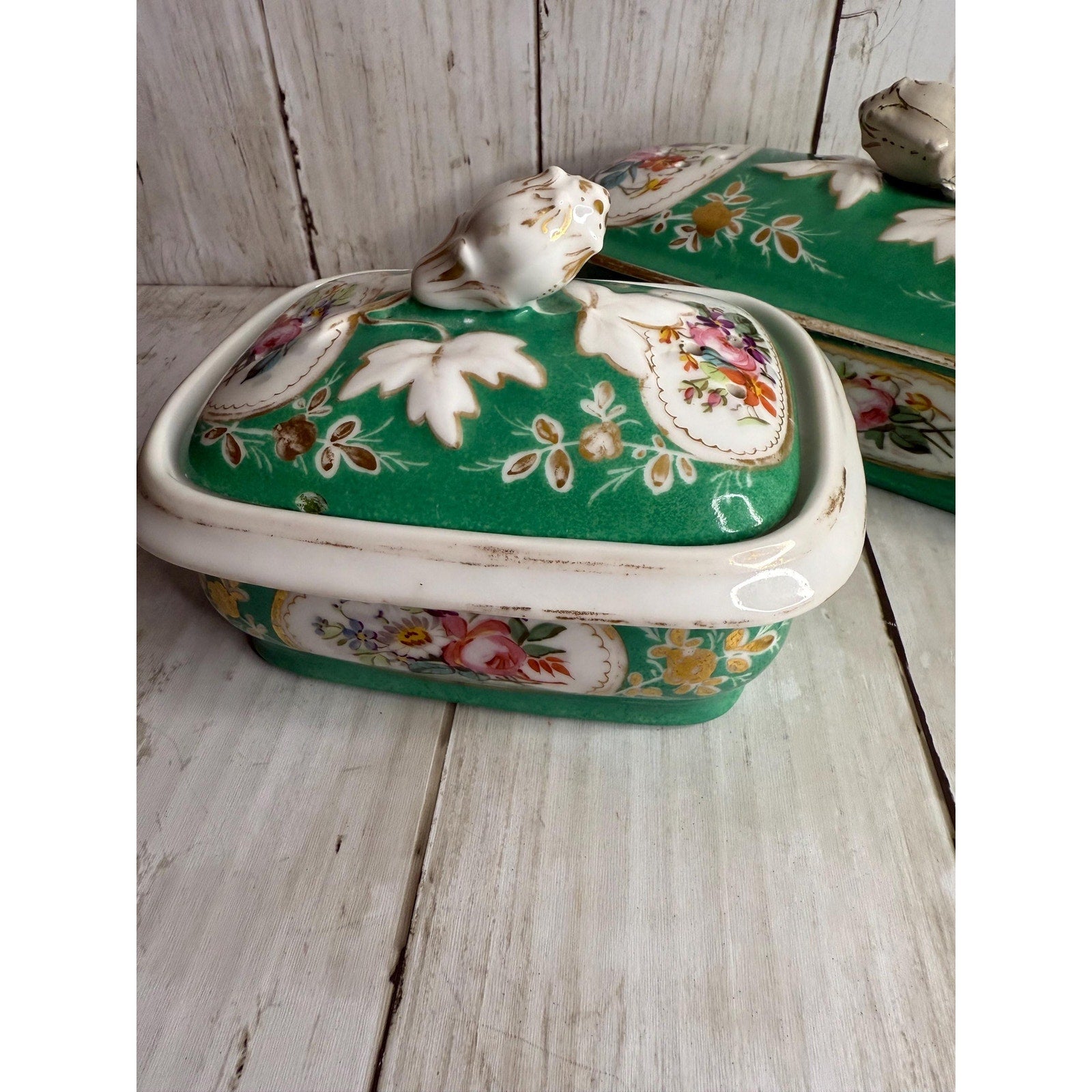 Porcelain Toothbrush Holder and Soap Dish