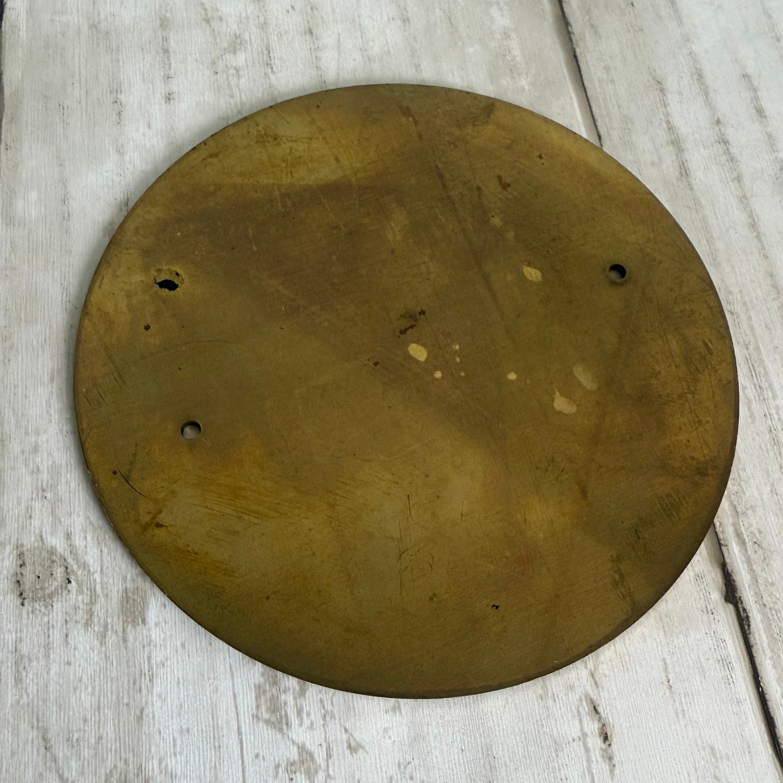 Vintage CVR Brass Car Club Grill Badge & Topper