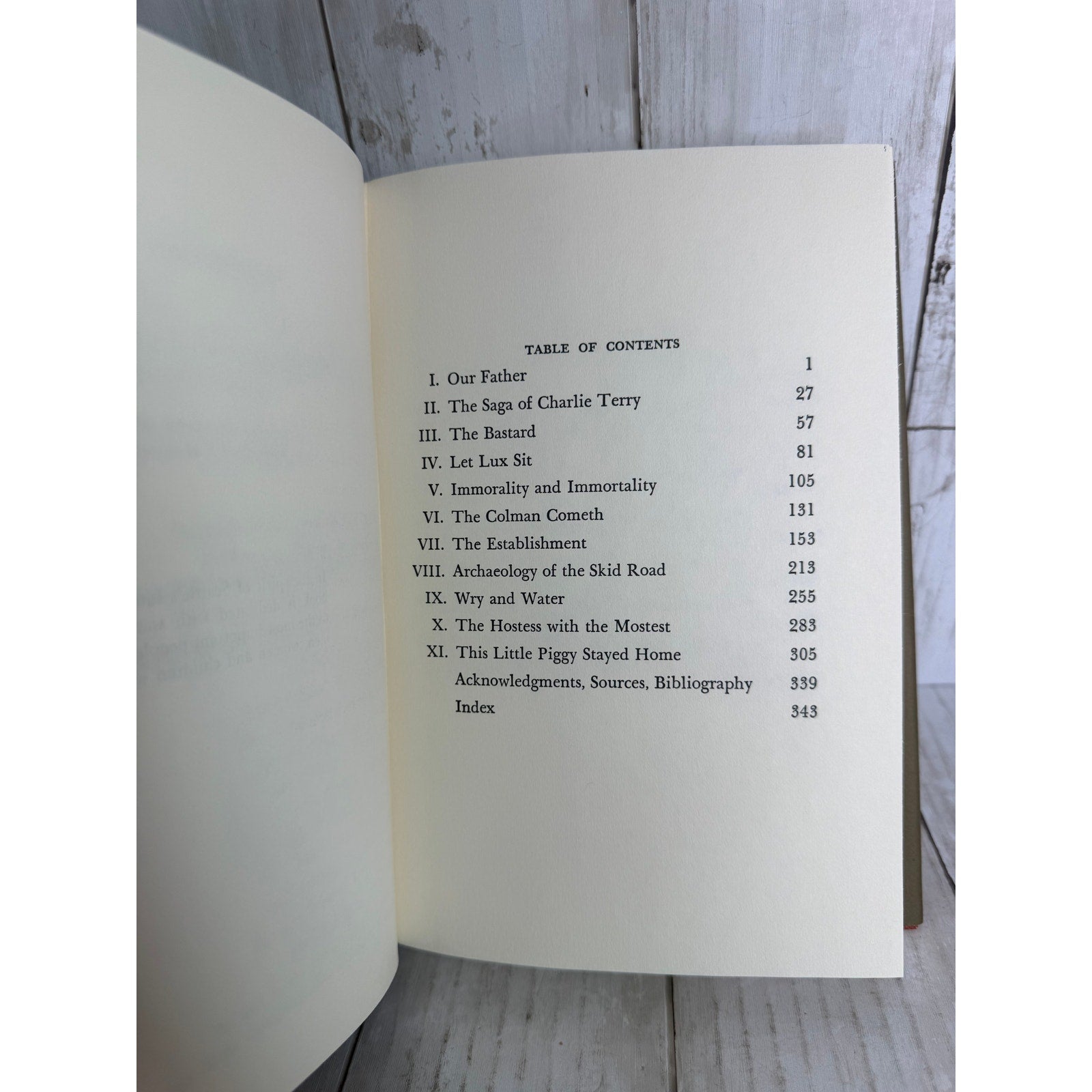 1967 Book Sons of the Profits, Or, There's No Business Like Grow Business: The Seattle Story, 1851-1901 by William C. Speidel