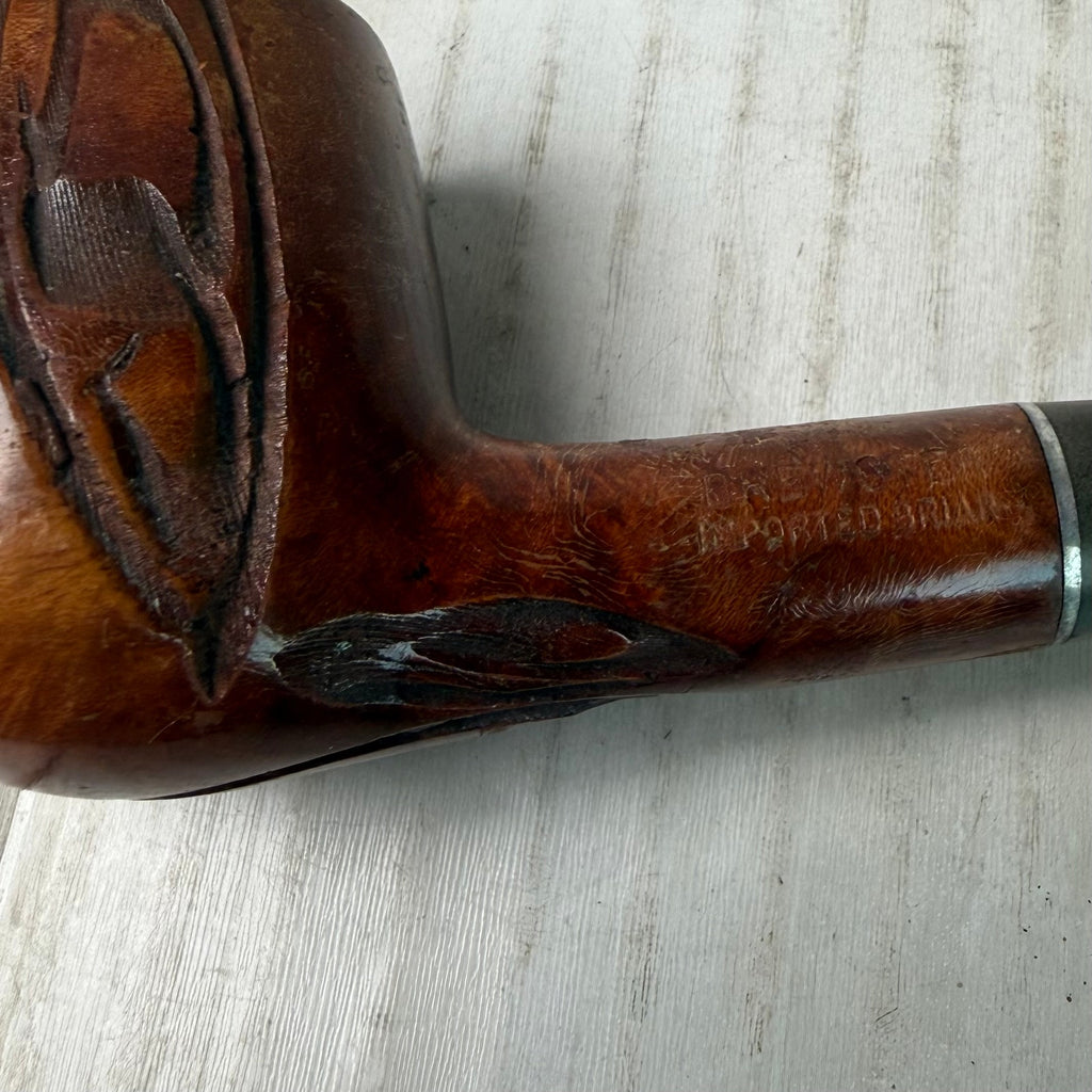 Vintage Brewster Imported Briar Tobacco Pipe