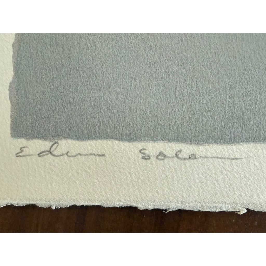 Limited-edition serigraph titled "Wild Horses" by Romanian-Israeli artist Edwin Salomon
