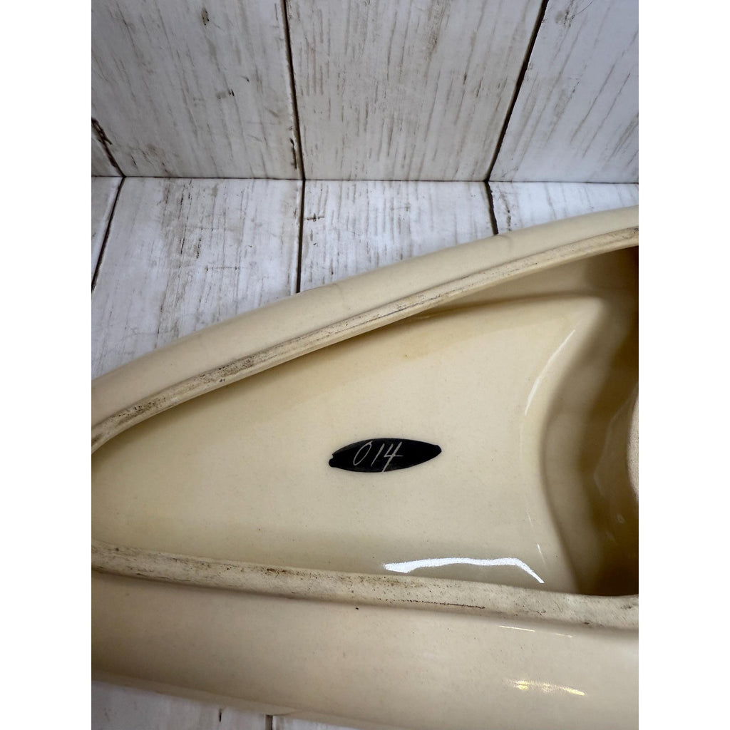 60s MCM Matthew Adams Fin Shaped Seal Ashtray Signed and Numbered
