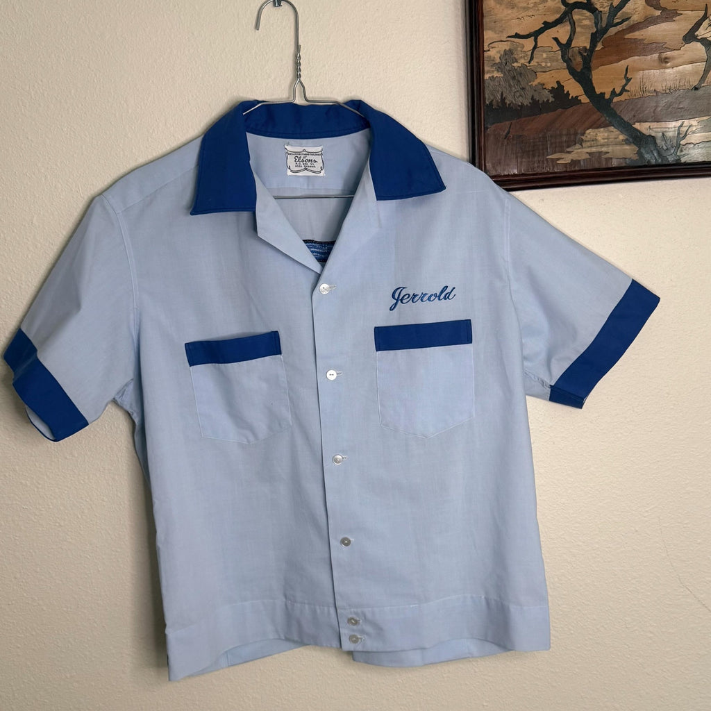 1960’s Japan Okinawa Souvenier Bowling Shirt Small