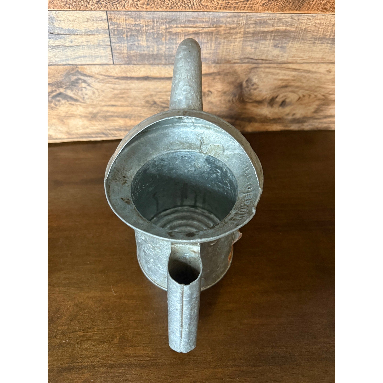 Lawson Cinti 1 Quart Galvanized Liquid Oil Gas Can W/spout Type Q-10