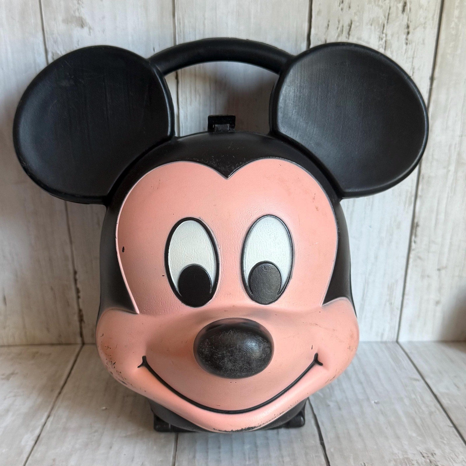 Mickey Mouse Hard Plastic Aladdin Lunch Box