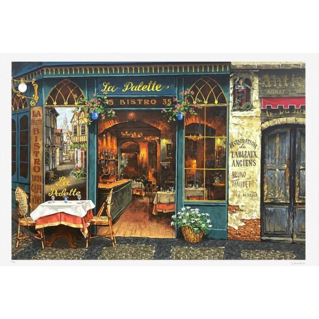 Viktor Shvaiko Limited Edition Numbered and Signed Printers Proof on Paper: "La Palette"